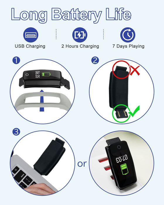 Schrittzähler Uhr Fitness Uhr Ohne Bluetooth App und Handy für Gehen Laufen Grau