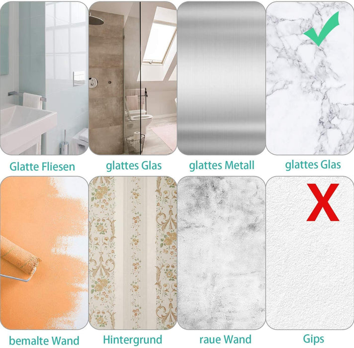 Duschregal Eckregal Dusche Badregal Ohne Bohren Shampoo Halterung Duschkorb Mit 4 Haken Shower Caddy für Dusche Küche Badezimmer Toilette Dusch