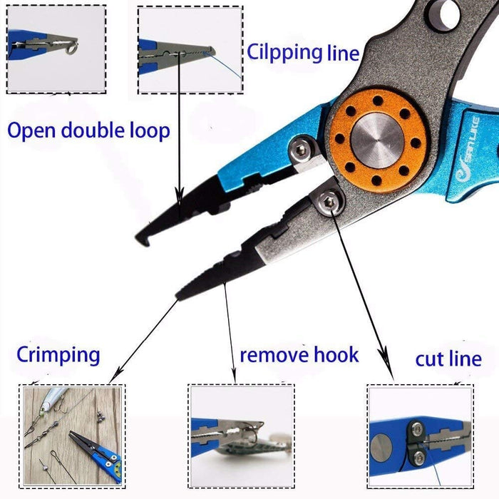 20cm Außen multifunktionale Angeln Zangen Linie Cutter Hook Remover Tackle