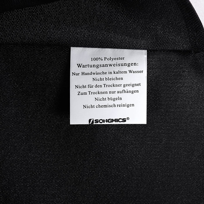 Wäschekorb mit 4 Fächern, Wäschesortierer, Wäschesammler, mit Rädern, abnehmbare Taschen, Spielzeugaufbewahrung, 4 x 35 Liter, schwarz
