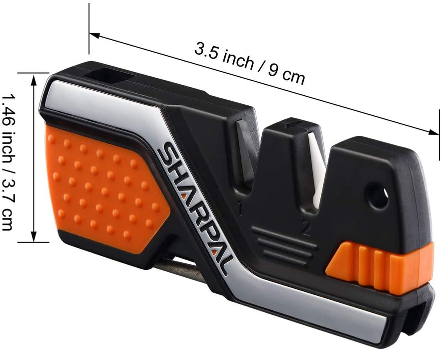 101N 6-in-1 Mehrzweck Messerschärfer & Überlebenswerkzeug, schärfen & polieren alle Outdoor-und Küchenmesser